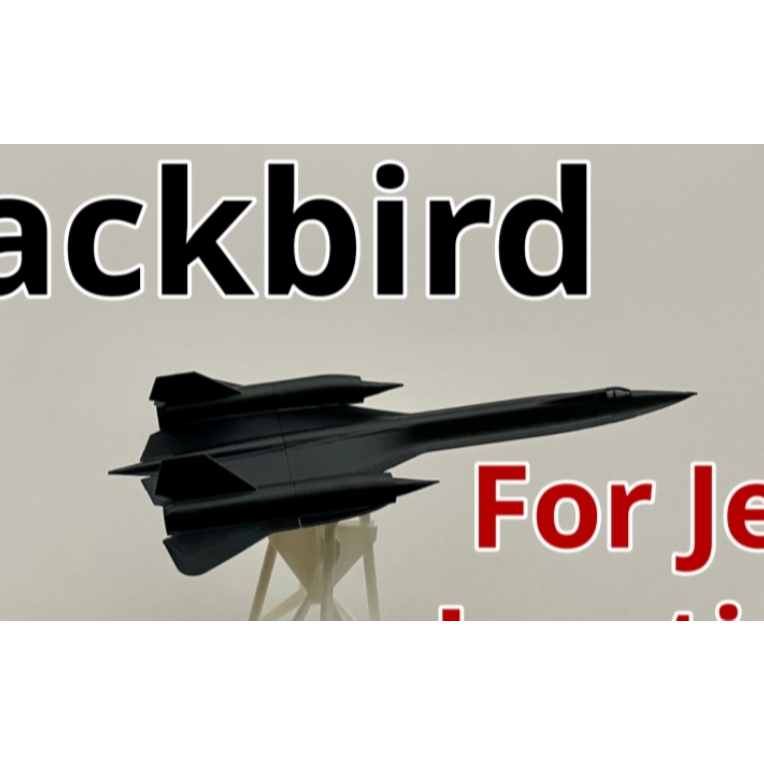 ✈️ SR-71 BLACKBIRD IN 3D – PHỤ KIỆN GẮN JOYSTICK / DECOR ✨ Mô phỏng SR-71 Blackbird – huyền thoại tr