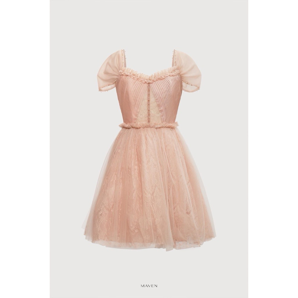 MAVEN | Thanh lý/pass váy hồng xoè size S (new tag)