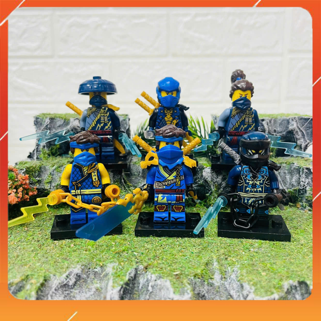 Đồ Chơi Sưu Tầm Mô Hình Nhân Vật NINJA Minifigures Jay Dragon Rising ( New Seal )