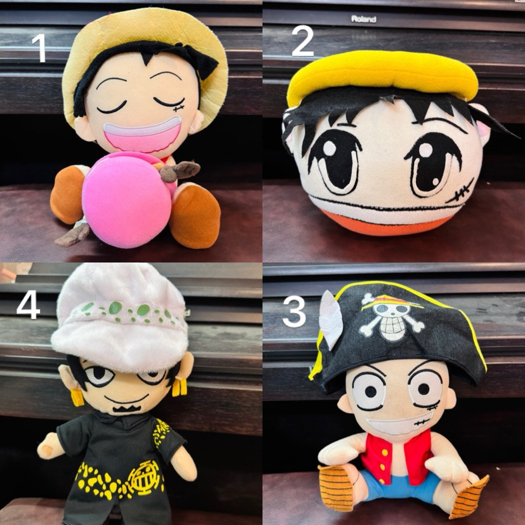 Gấu bông one piece thanh lý 255k-> 175k/ gấu bông Luffy monkey / gấu bông law