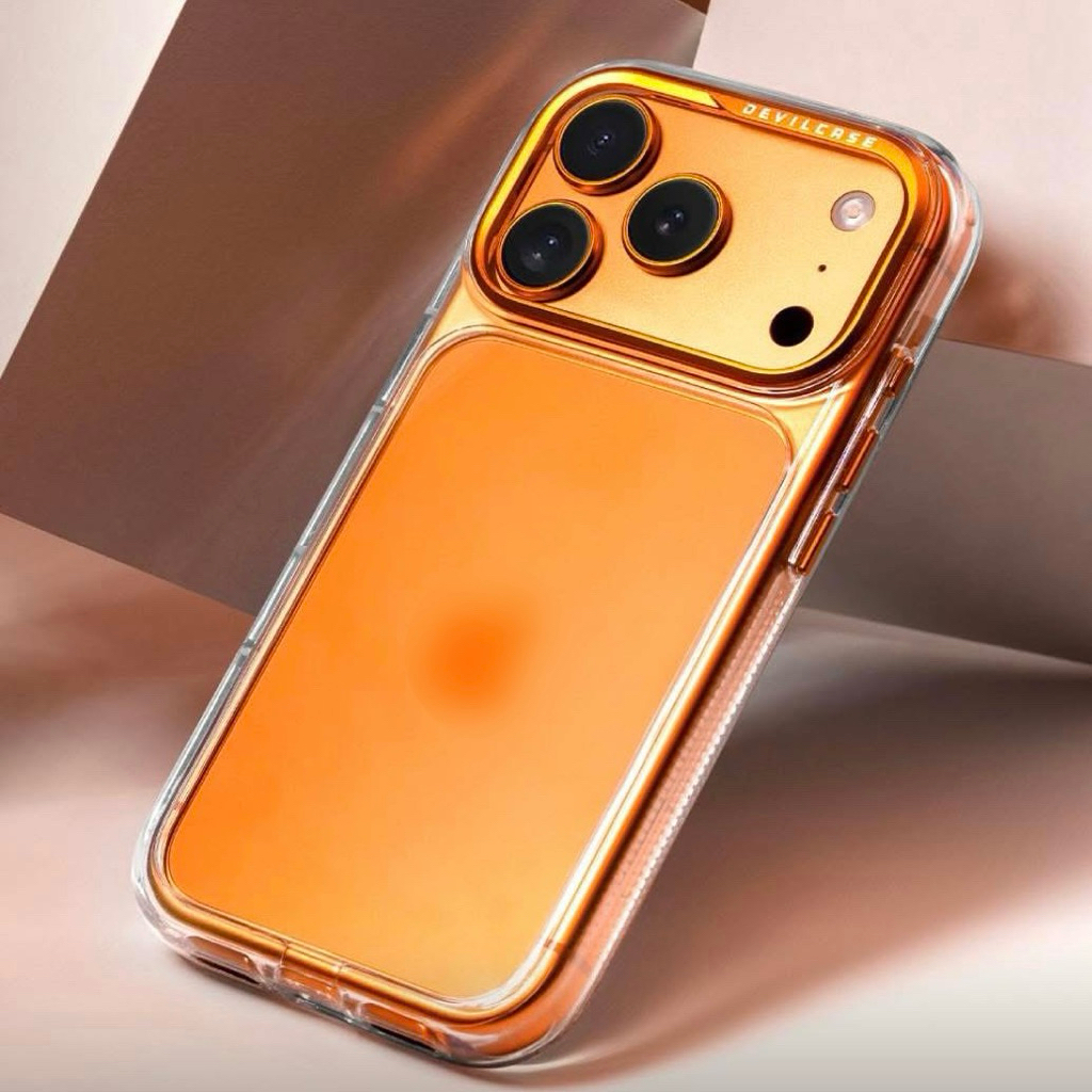 Ốp lưng Devilcase phiên bản tiêu chuẩn II trong suốt có nút Camera Control cho điện thoại ip 17 prom