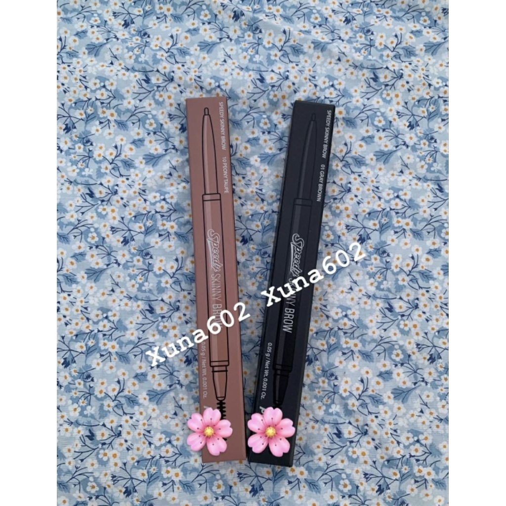 (Có sẵn) Chì kẻ mày Peripera Speedy Skinny brow 0.05g