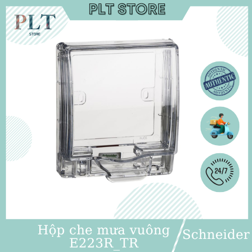 Hộp Đậy Chống Thấm Nước Cho Ổ Cắm Vuông IP55 Schneider E223R_TR
