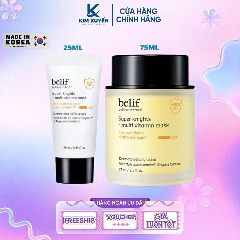 Mặt nạ ngủ Belif Multi Vitamin Mask 25ml/75ml Skincare