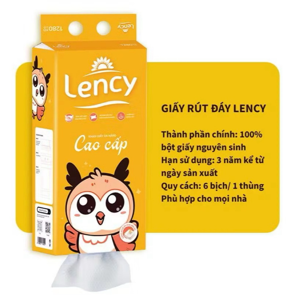 GIẤY RÚT LENCY 1280 TỜ