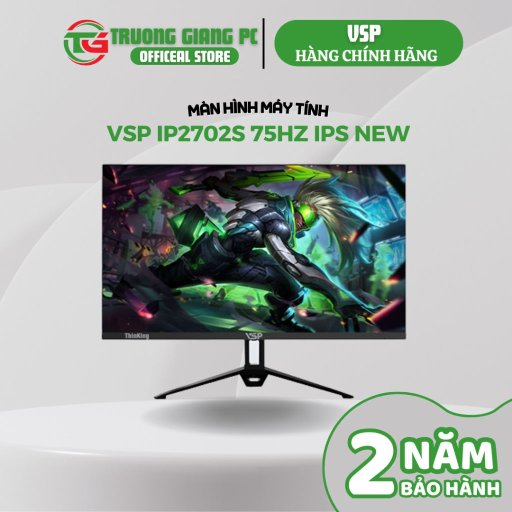 [HÀNG CHÍNH HÃNG] Màn hình VSP IP2702S 75Hz IPS New (27inch/Full viền/FHD/IPS/5ms) - BẢO HÀNH 2 NĂM