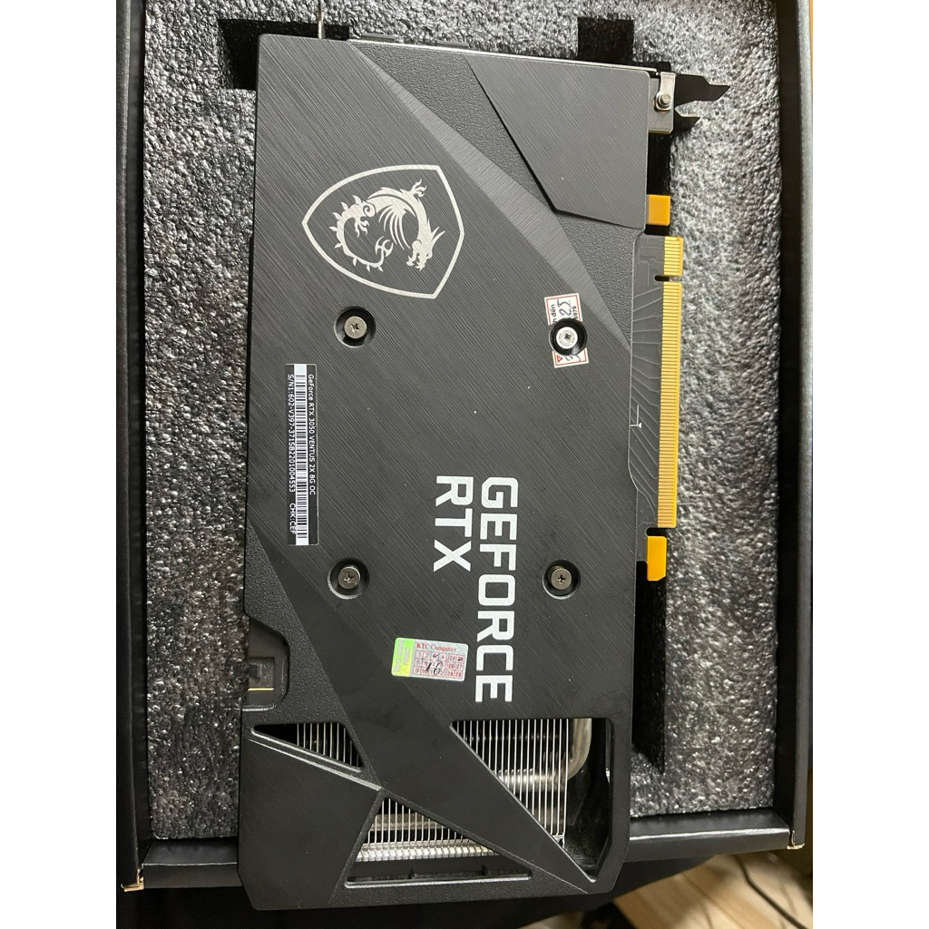 vga cũ msi 3050 8G GDDR6