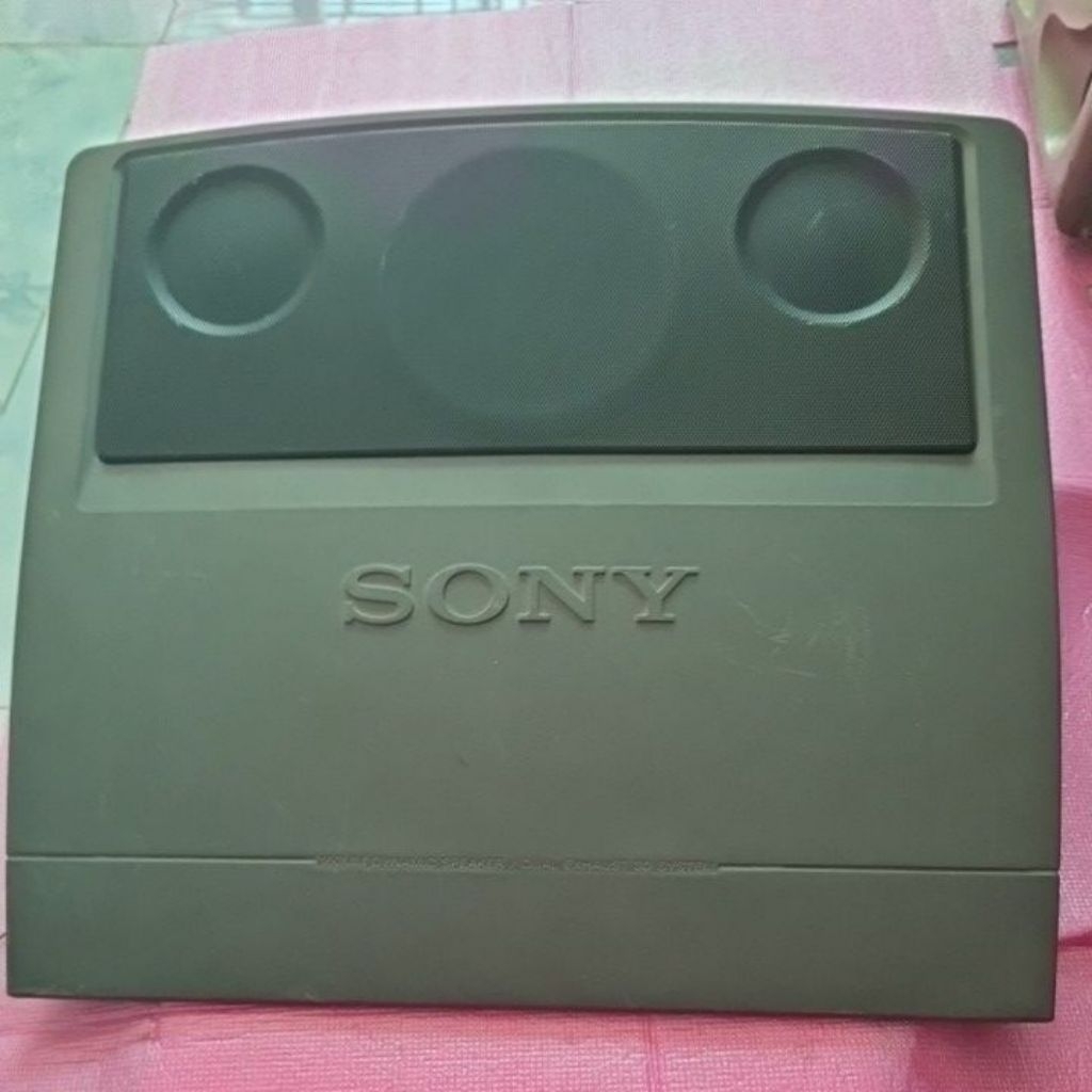 LOA SUBWOOFER 4ohm/20w, củ loa1,6 tấc, tháo từ tivi SONY,CÓ HỘP CỘNG HƯỞNG,  hàng đã qua sử dụng