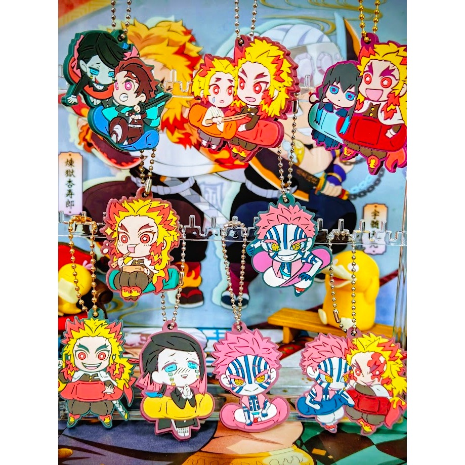 [KnY - Strap] Tổng hợp móc khóa dẻo khoảnh khắc " Mugen Train " (Official)