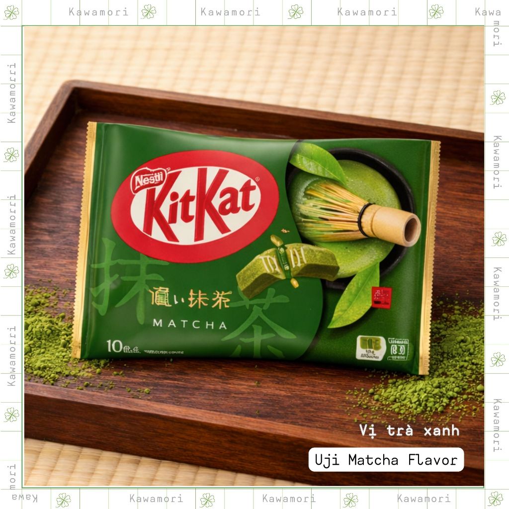 KitKat Nhật - KitKat vị matcha - KitKat chocolate