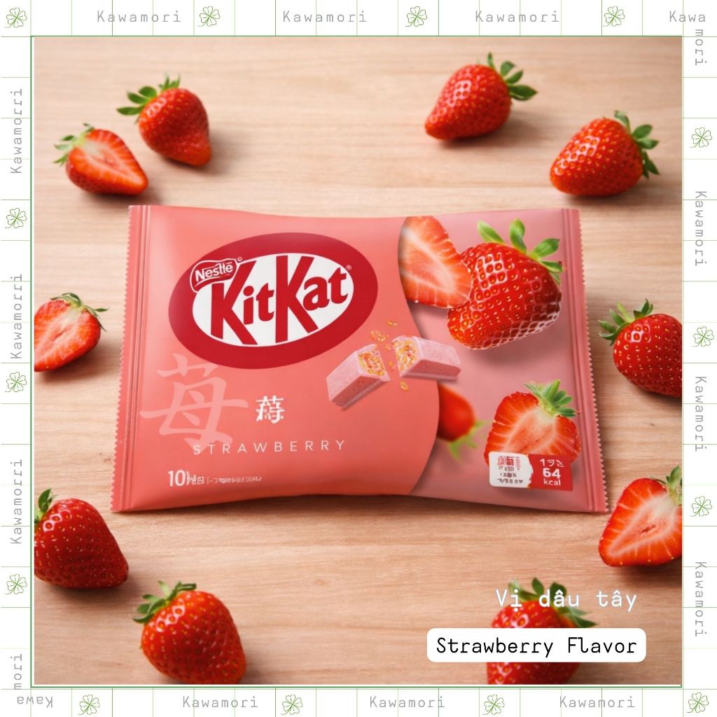 KitKat Nhật - KitKat vị dâu - KitKat chocolate