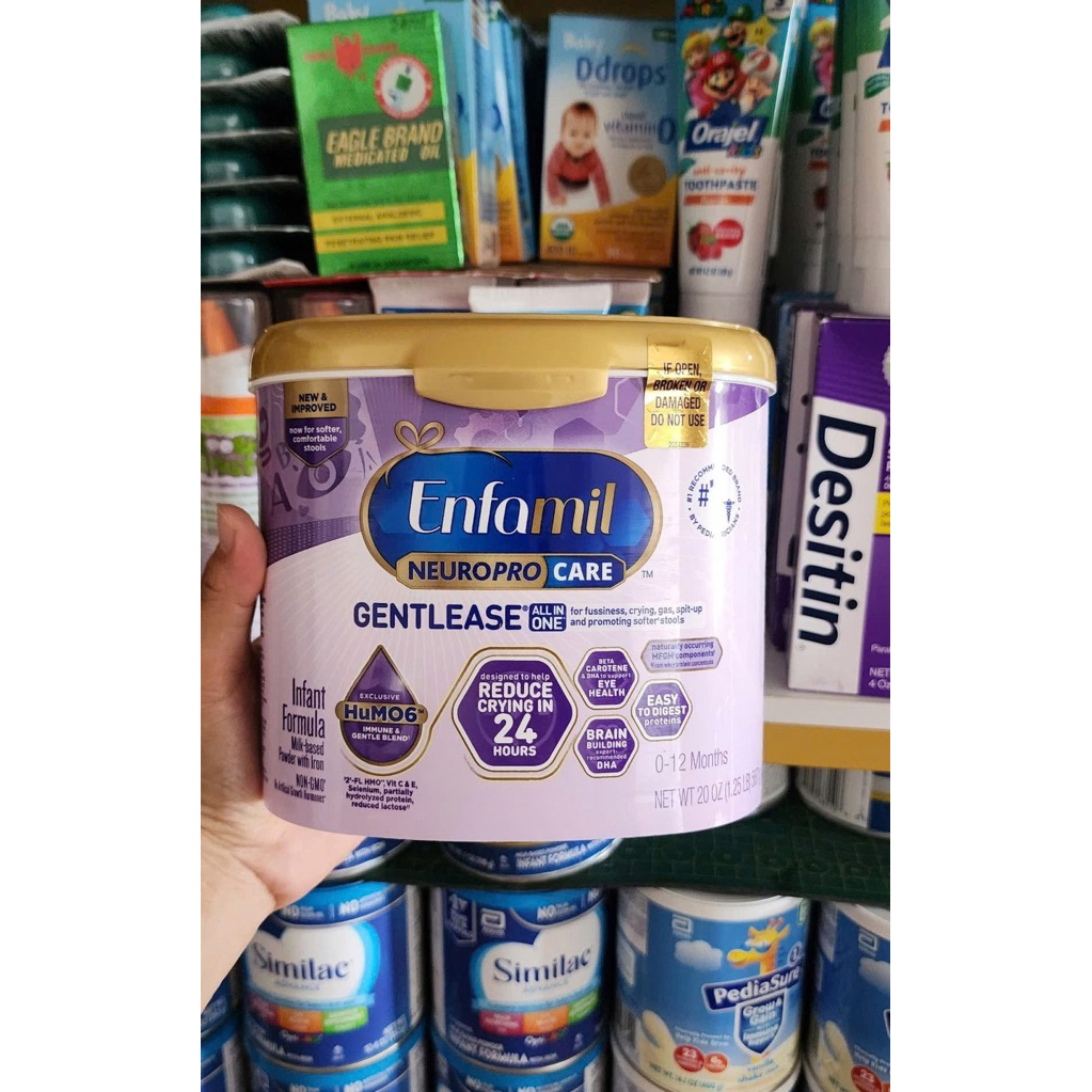 Enfamil NEURO PRO CARE GENTLEASE 𝐒𝐔̛̃𝐀 𝐓𝐇𝐔𝐘̉ 𝐏𝐇𝐀̂𝐍 𝟏 𝐏𝐇𝐀̂̀𝐍 𝐂𝐀𝐎 𝐂𝐀̂́𝐏