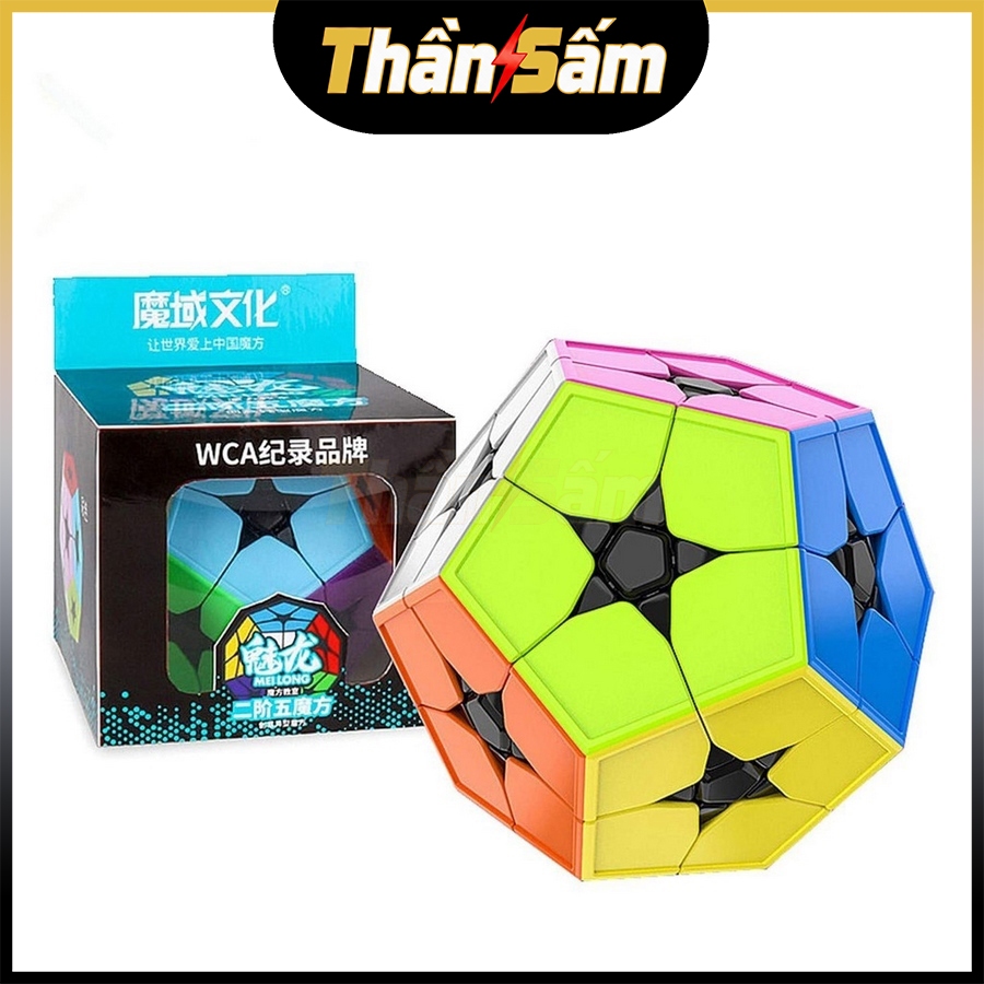 Rubik MoYu MeiLong Kilominx Stickerless Rubic Biến Thể Megaminx 2x2 Đồ Chơi Trí Tuệ Trẻ Em
