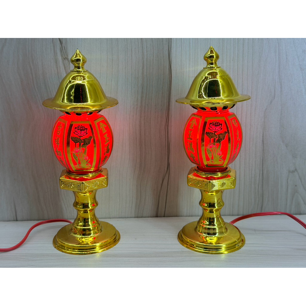 ĐÈN THỜ LỤC GIÁC TRÒN(1CẶP)