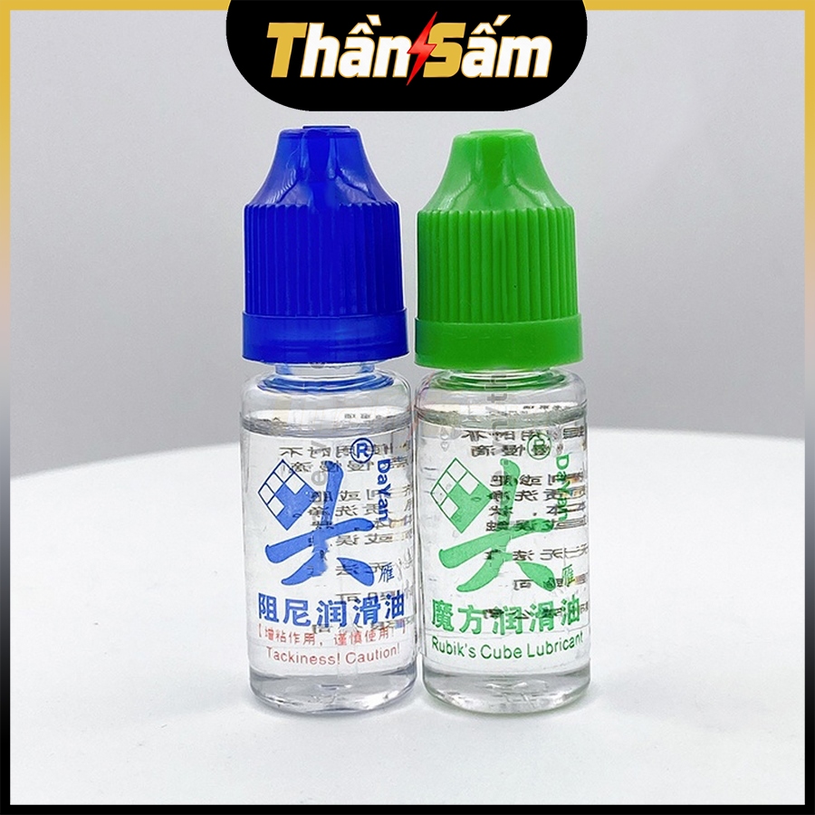Silicon Dầu Bôi Trơn Rubik DaYan Lube 10ml Phụ Kiện Rubic Đồ Chơi Trí Tuệ Trẻ Em Phát Triển Tư Duy