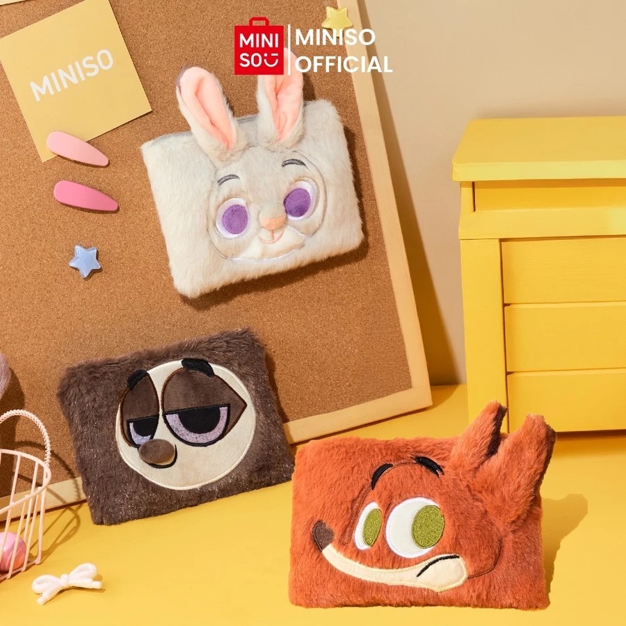Bộ sưu tập Ví đựng tiền sang trọng MINISO X Disney Zootopia