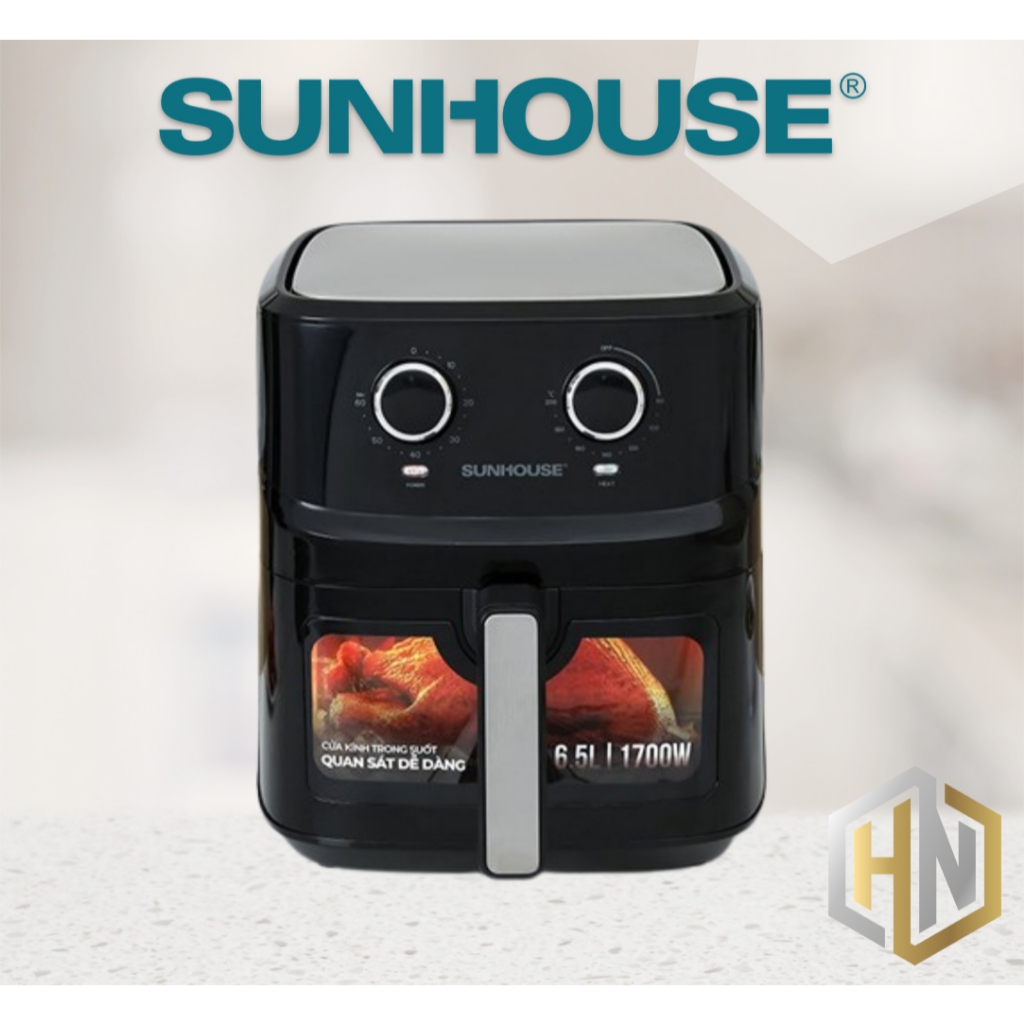 Nồi chiên không dầu 6.5L SUNHOUSE SHD4030