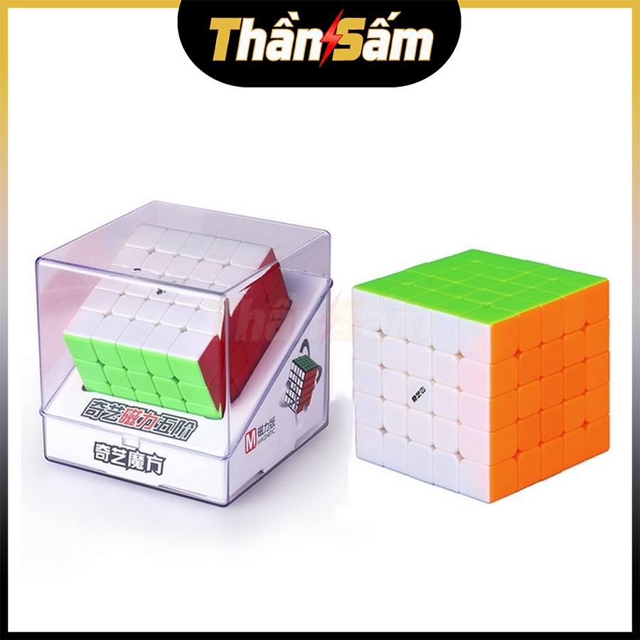 Rubik 5x5 QiYi MS 5x5 Magnetic Stickerless Nam Châm Rubic 5 Tầng Đồ Chơi Trí Tuệ Trẻ Em Tư Duy