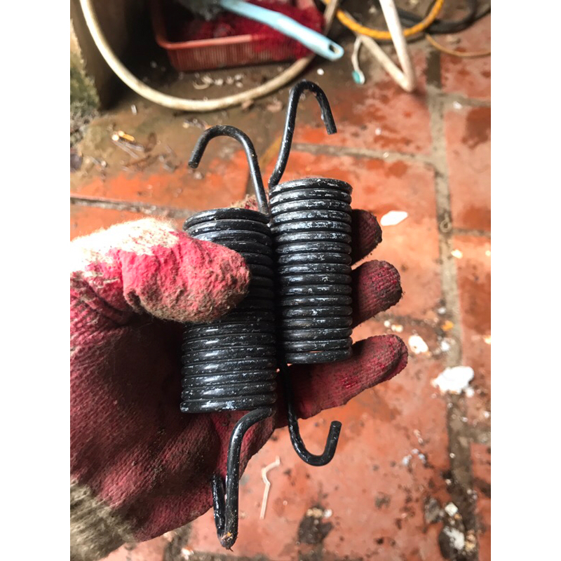 2 lò xo treo lồng máy giặt LG 8kg FC1408S4W2 cũ tốt chính hãng