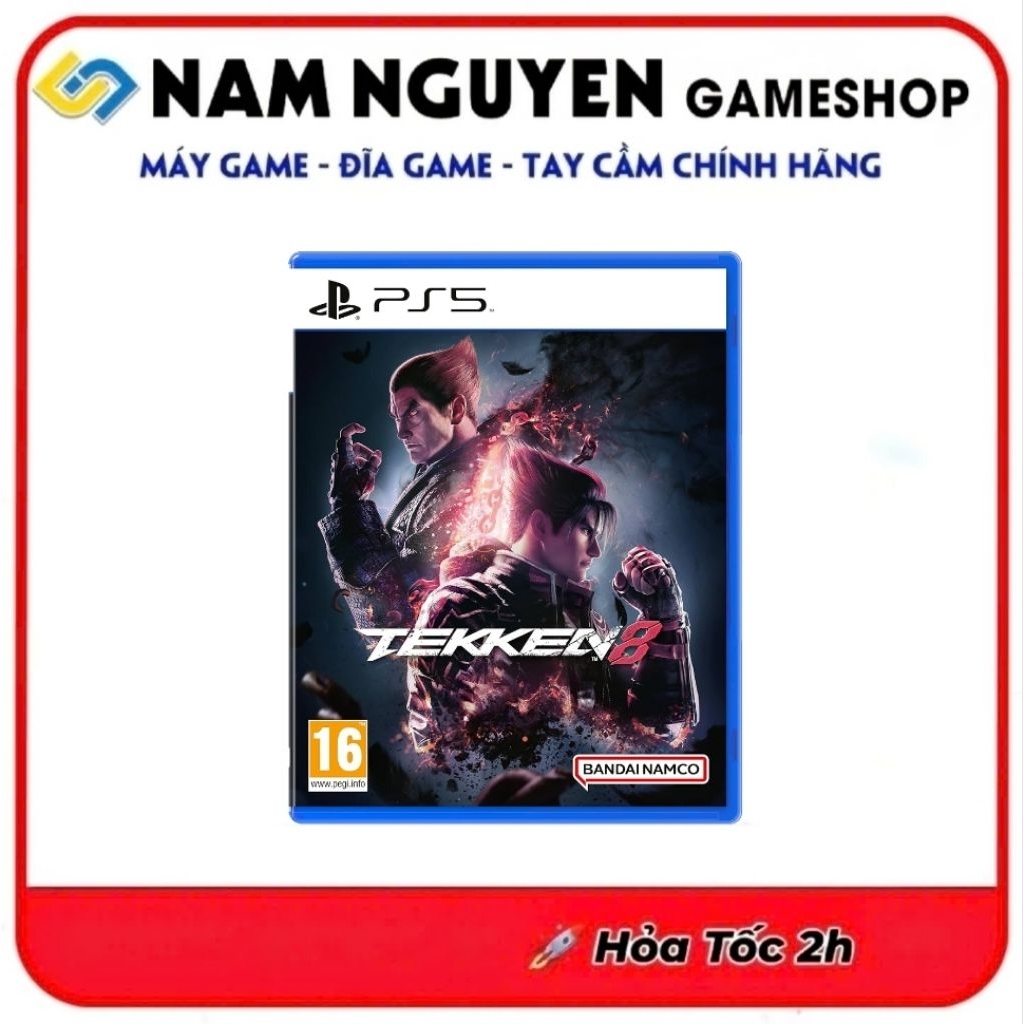 Đĩa Game PS5 | Tekken 8 (Đối kháng 1-2 Players)