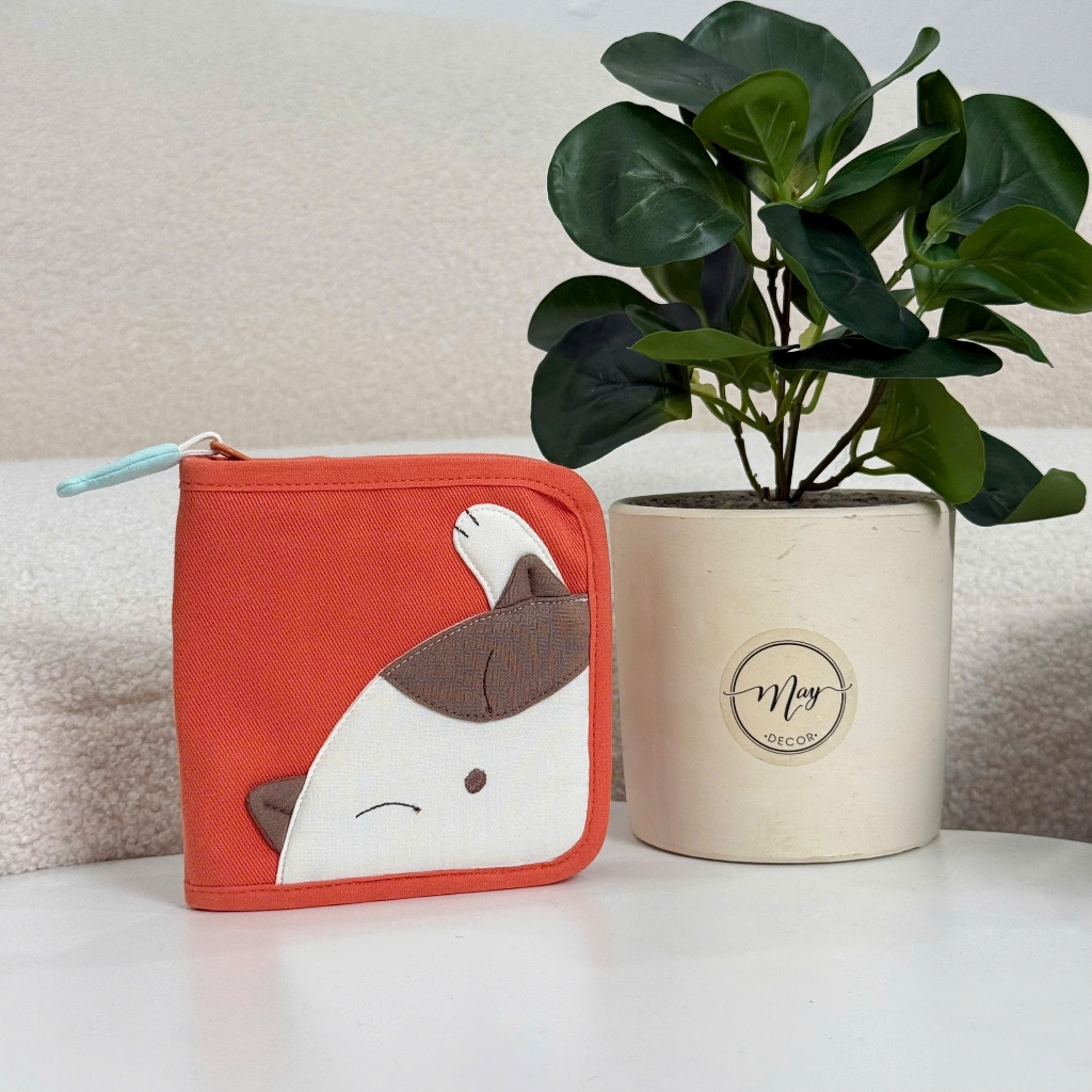 VÍ TIỀN MÈO HIKOSEN CARA