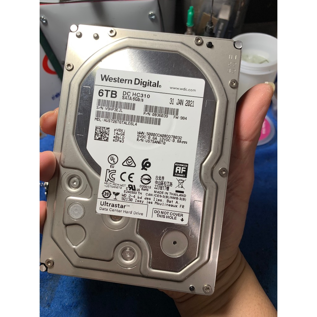 Ổ Cứng 6TB WD 3.5inches Hàng Chính Hãng