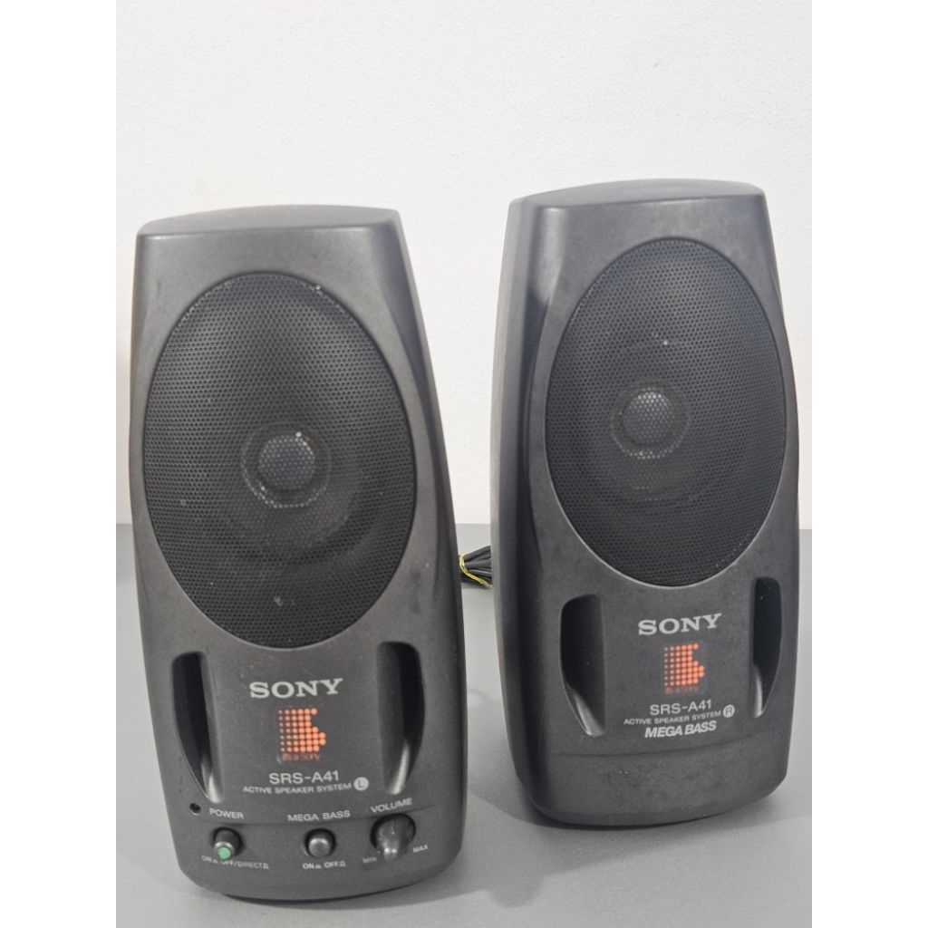 Cặp loa máy tính để bàn Sony SRS - A41 màu Đen (Hàng Nhật Bãi)