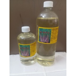 Tinh Dầu Sả Java xông phòng, đuổi muỗi chai 500ml-1 Lít