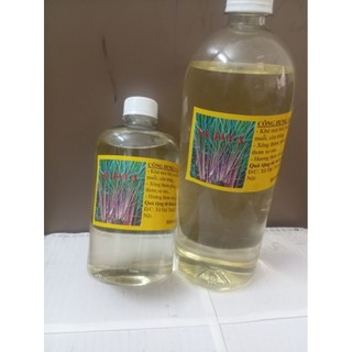 Tinh Dầu Sả Java xông phòng, đuổi muỗi chai 500ml-1 Lít