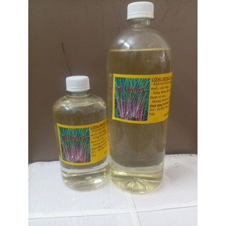 Tinh Dầu Sả Java xông phòng, đuổi muỗi chai 500ml-1 Lít