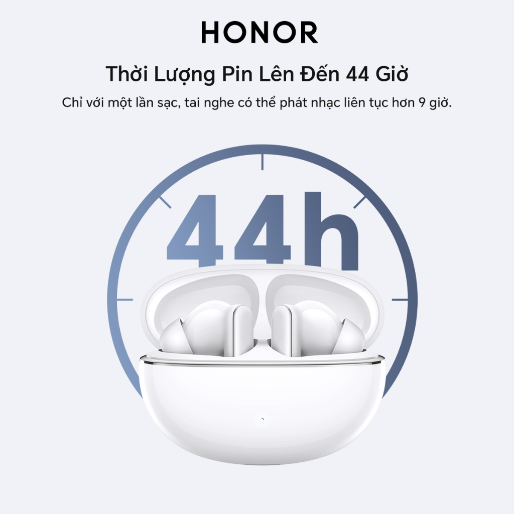 Tai Nghe Bluetooth Honor Choice Earbuds X8i | Bluetooth 6.0 | Pin 44 giờ | BH 12 tháng - Màu Trắng | BigBuy360 - bigbuy360.vn
