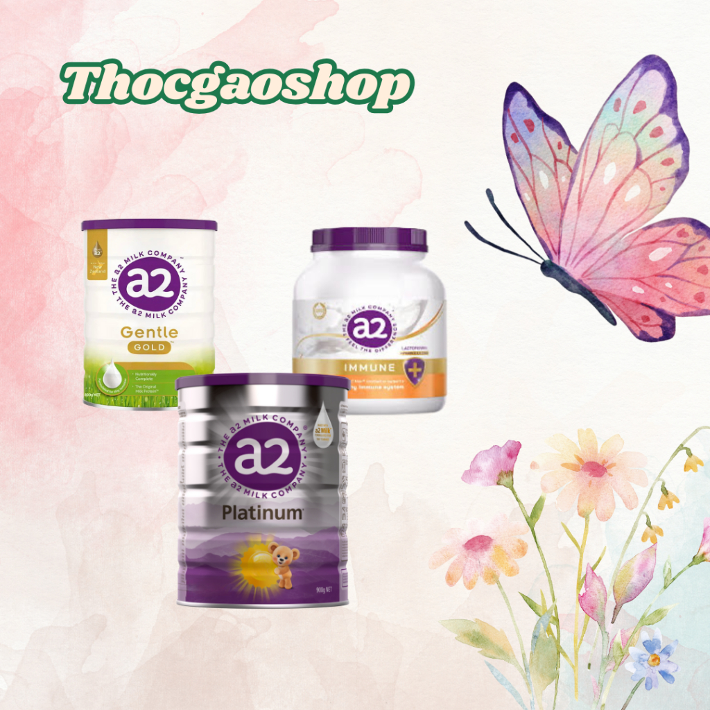(Thóc Gạo Shop 89) TỔNG HỢP sữa bột a2 platinum/a2 gentle gold/ a2 immune dành cho bé hương vị thơm 