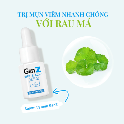 Oriskin GenZ White Acne Serum Loại Bỏ Các Loại Mụn 15ml
