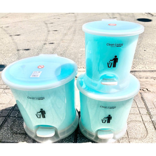 Thùng rác đạp Duy Tân, thùng đựng rác,thùng rác cho môi trường văn phòng.Thùng rác đạp Oval, làm từ nhựa PP chính phẩm.