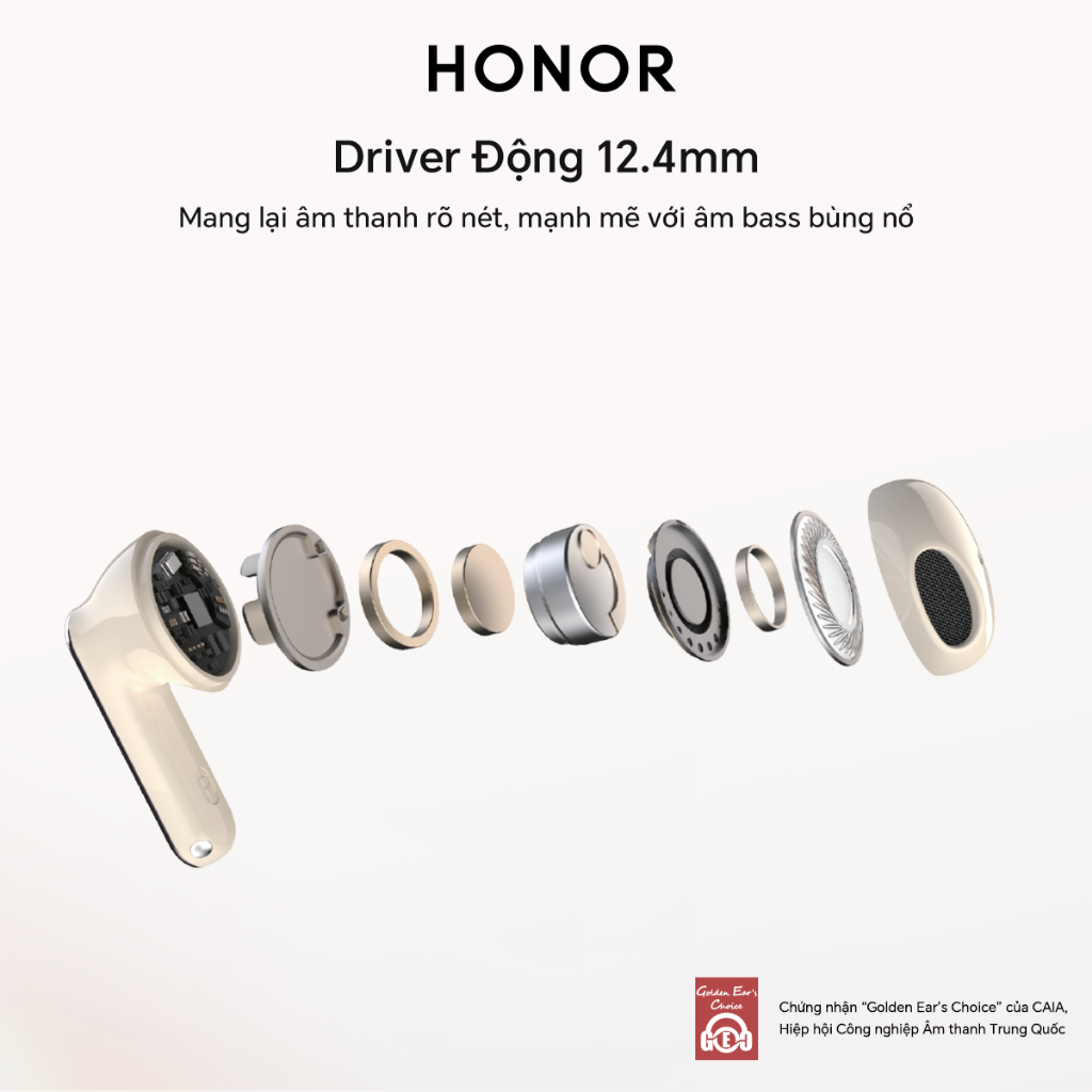 Tai Nghe Honor Choice CuBuds | Màn hình cảm ứng 2 Inch l Báo Thức | Pin 50 Giờ | Bluetooth 6.0 | BH Chính Hãng 12 tháng | BigBuy360 - bigbuy360.vn