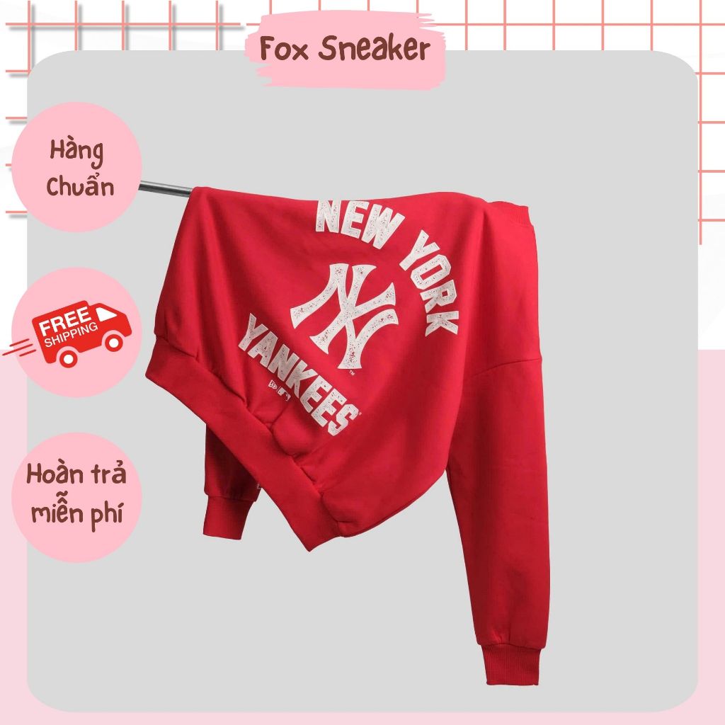 Sweater New York Đỏ CODE: 153678460 | Fox Sneaker