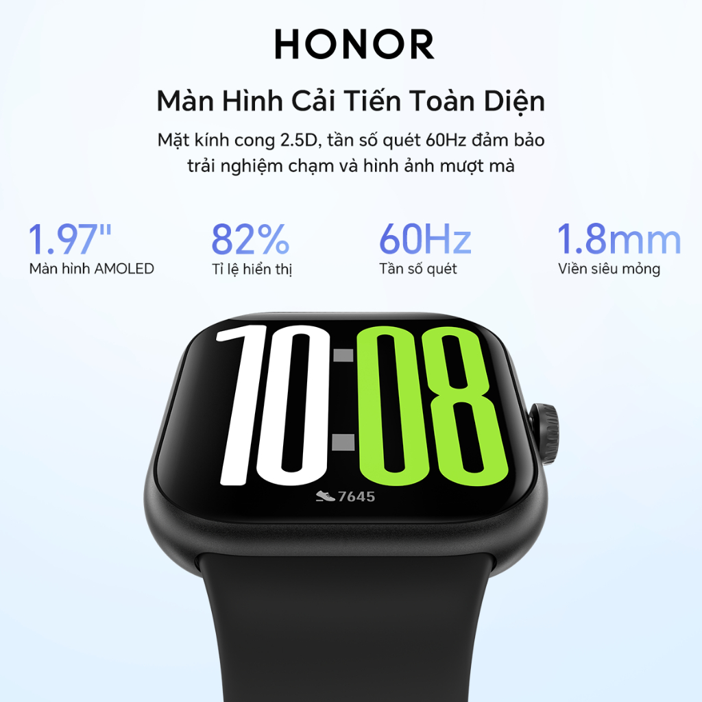 Đồng hồ thông minh Honor Choice Watch 2 Pro | Màn hình AMOLED 1.97'' | Pin đến 14 ngày | Theo dõi sức khỏe | BH 12 tháng | BigBuy360 - bigbuy360.vn