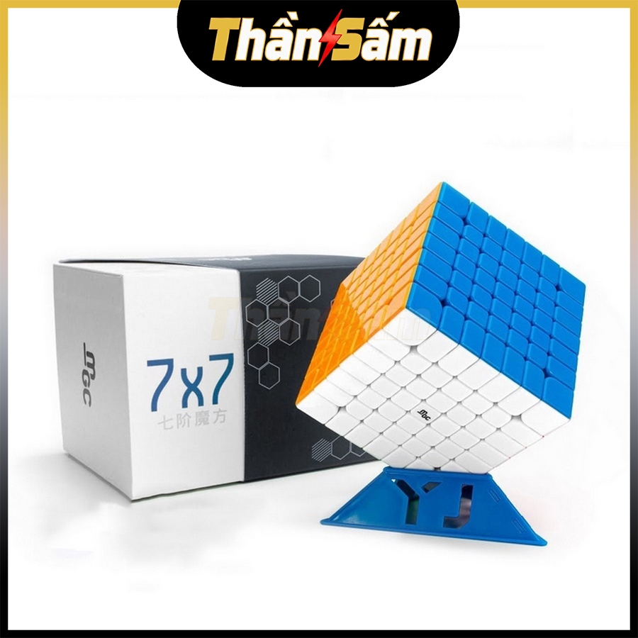 Rubik 7x7 YJ MGC 7x7 Có Nam Châm Stickerless Rubic Không Viền 7 Tầng Đồ Chơi Trí Tuệ Trẻ Em 7x7x7