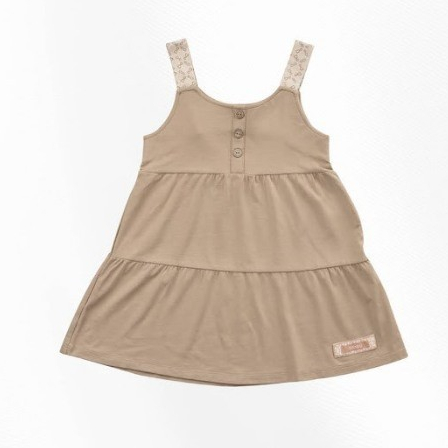Bubaby (12M-5Y) Váy 2 dây BuBaby bé gái Bambus Iconic 1 BuBaby - BF20A