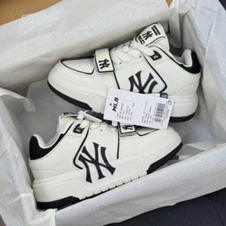 Giày Thể Thao Chunky Liner Mid Monogram Boston, Chunky quai gián da bò LINER QUAI DÁN NY ĐEN MONO QUAI DÁN