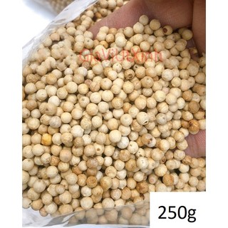 TIÊU SỌ HỘT 100G - TIÊU SỌ TRẮNG - WHITE PEPPER