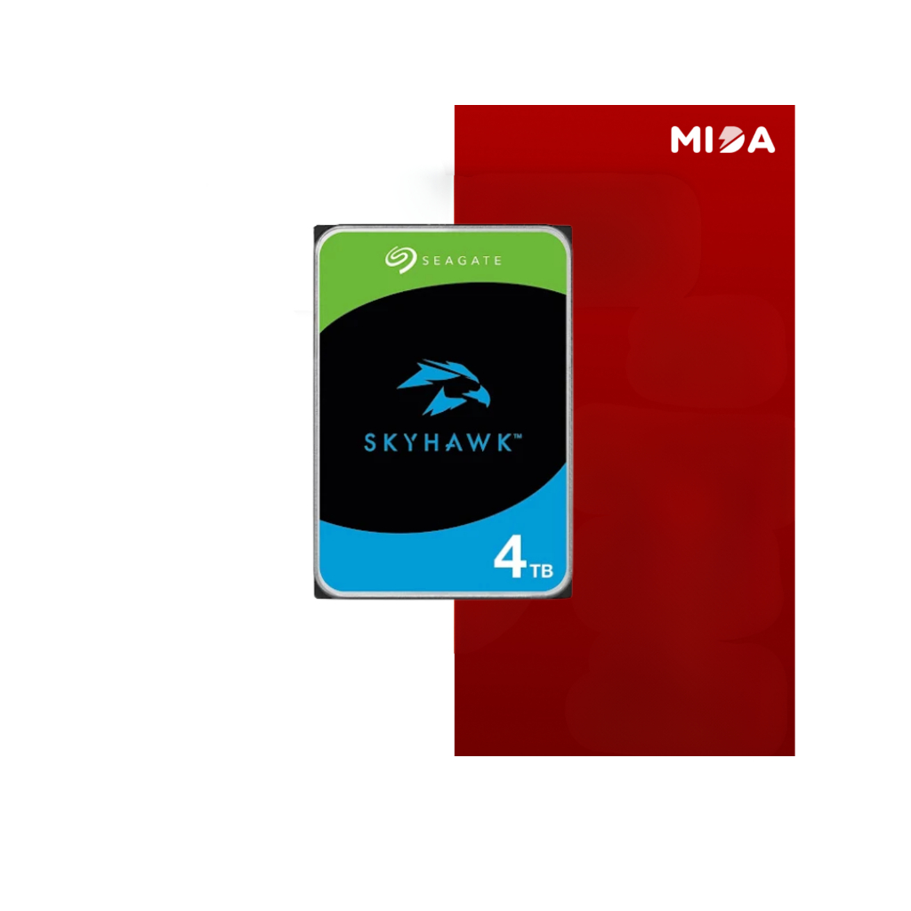 Ổ cứng HDD Seagate SkyHawk 4TB, 3.5 inch, 5400RPM, SATA, 256MB Cache (ST4000VX016)