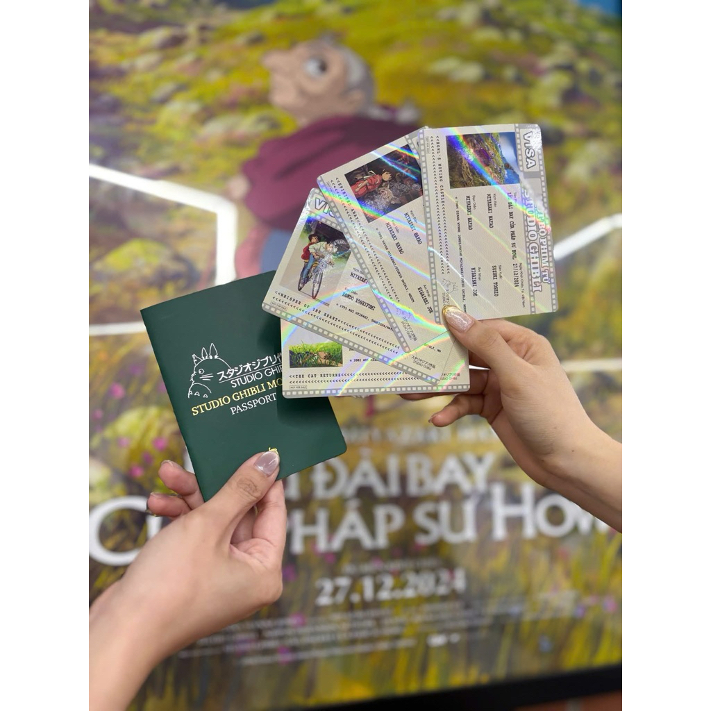 [CGV x STUDIO GHIBLI] [ĐỢT 1] PASSPORT & VISA PHIM GHIBLI