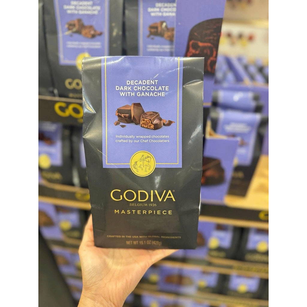[Hàng Mỹ] Socola GODIVA DECADENT DARK CHOCOLATE 428g