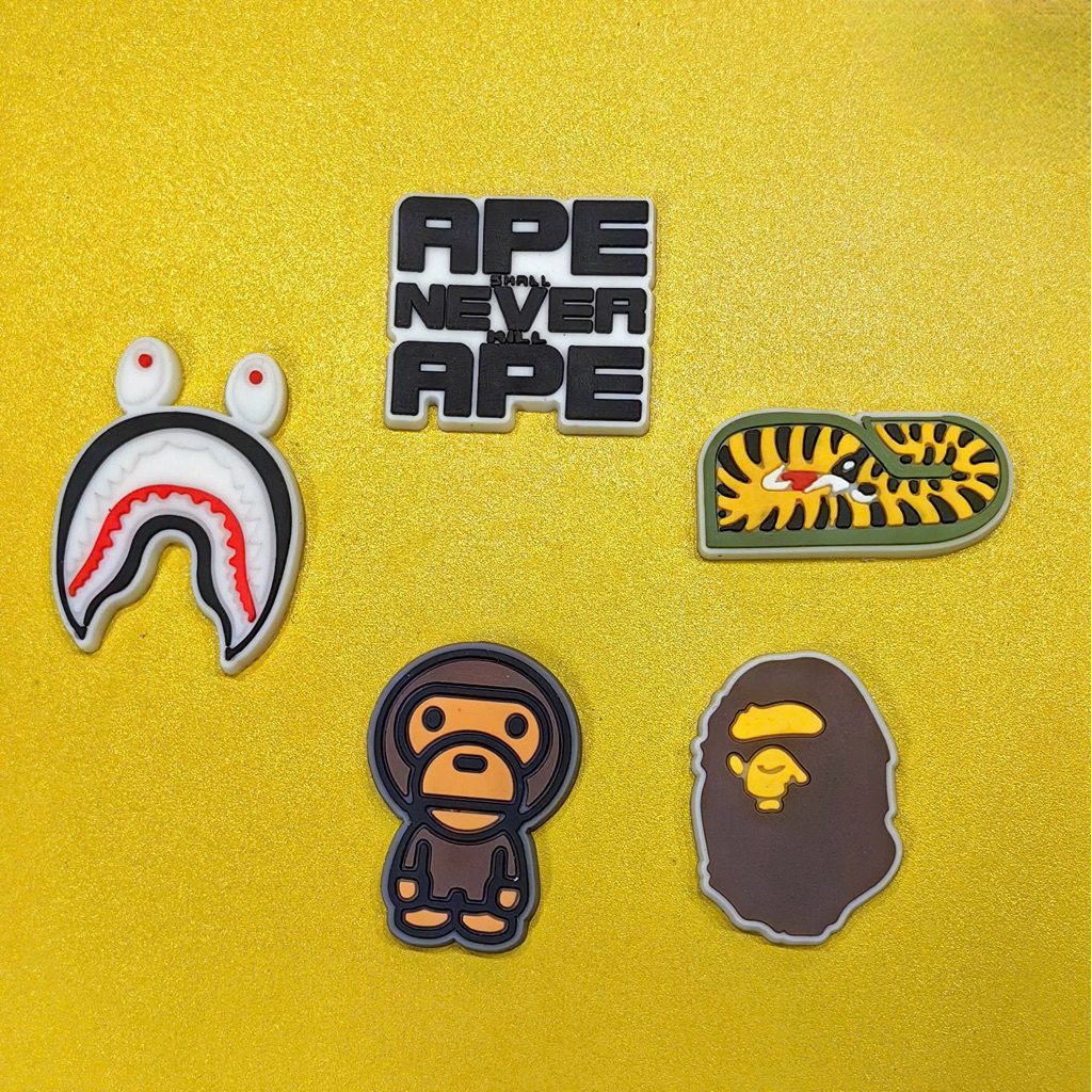 SET CHARM BAPE CHUẨN GẮN DÉP HÀNG FULL BÌA