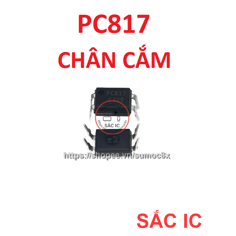 PC817 817 ic cách ly quang - Chính hãng - Mới nguyên bản - Original NEW