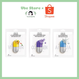 MẶT NẠ 𝐋𝐄𝐁𝐄𝐋𝐀𝐆𝐄 𝐂𝐀𝐏𝐒𝐔𝐋𝐄 𝐕𝐈𝐓𝐀𝐌𝐈𝐍 𝐌𝐀𝐒𝐊 𝐏𝐀𝐂𝐊 (𝟏𝟎 𝐌𝐀𝐒𝐊)