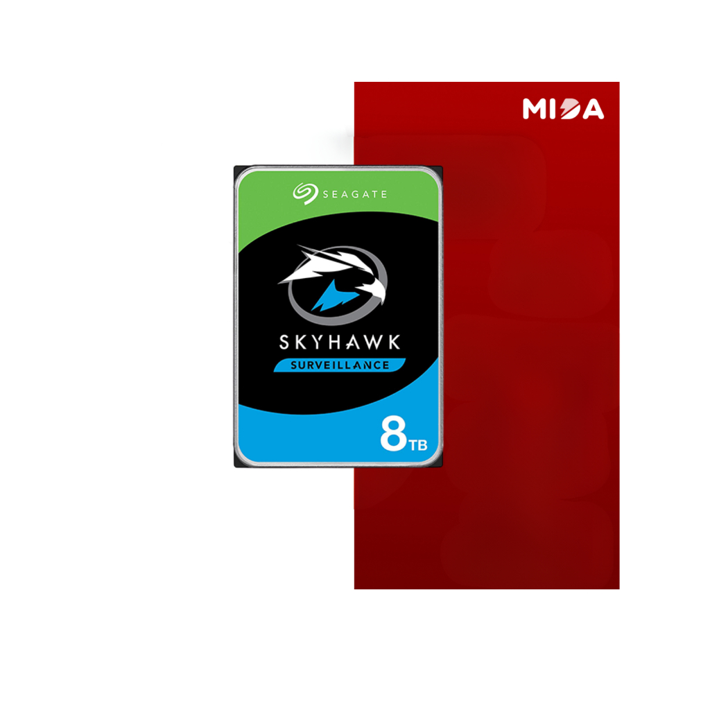 Ổ cứng HDD Seagate SkyHawk 8TB, 3.5 inch, 5400RPM, SATA, 256MB Cache (ST8000VX010)