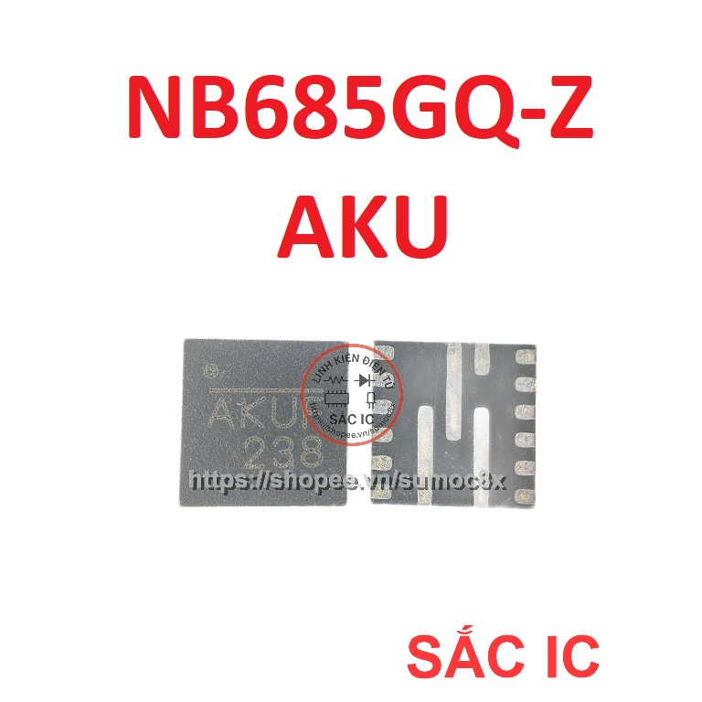 [N18] NB685GQ-Z NB685 685 AKU ic nguồn trên bo mạch - Mới nguyên bản - Original NEW