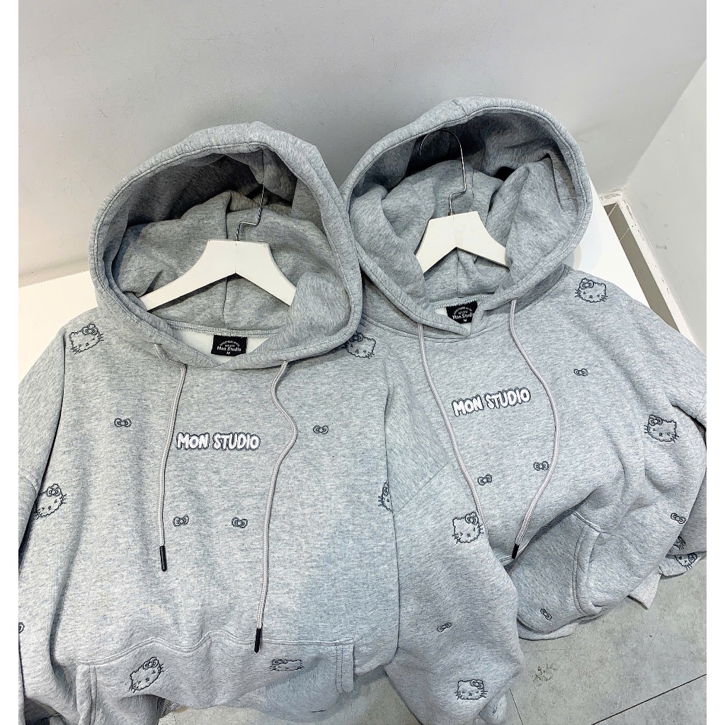 [ NỈ BÔNG KHÔNG XÙ ] Mon Studio – Áo HOODIE CHUI BOXY TAY DƠI Vải Nỉ Bông Mềm, Không Xù Lông , Unisex Nam Nữ - CHUI | BigBuy360 - bigbuy360.vn